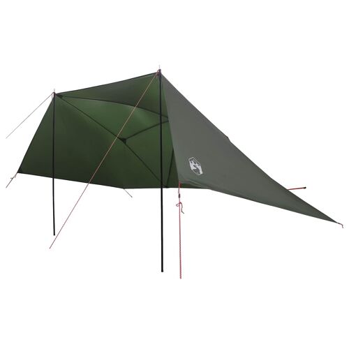 Vidaxl Tente De Voiture Avec Toit Vert Armée 308 X 215 X 220 Cm