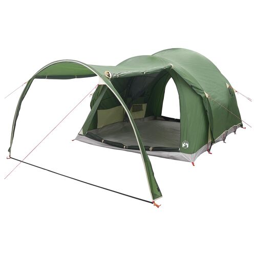 Vidaxl Tente Tunnel Vert 370 X 275 X 210 Cm Polyester Et Acier