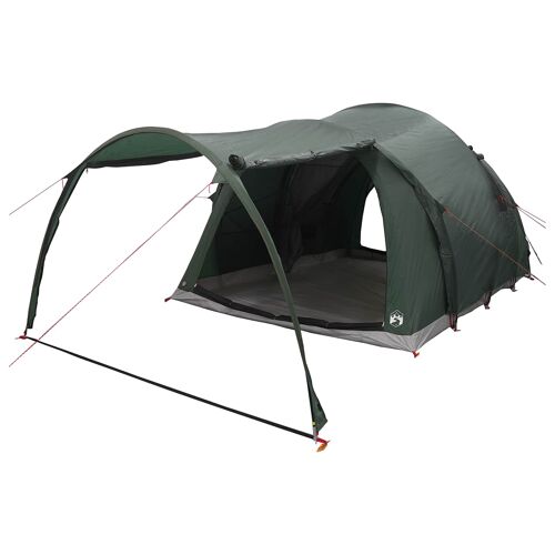 Vidaxl Tente Tunnel Vert Armée 370 X 275 X 210 Cm Polyester Et Acier
