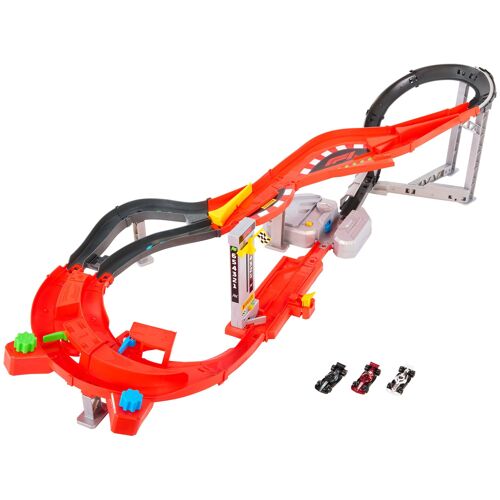 Hot Wheels Hot Wheels-Circuit Ultra Descente Formule 1-Piste Avec 3 Voitures