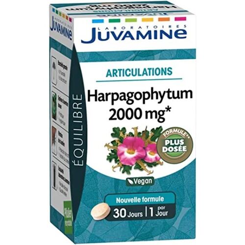 Juvamine Articulations Harpagophytum 2000mg 30 Comprimés 