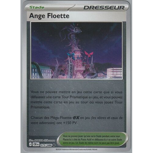Carte Pokémon - Ange Floette - 075/086 - Reverse - Chaos Ascendant