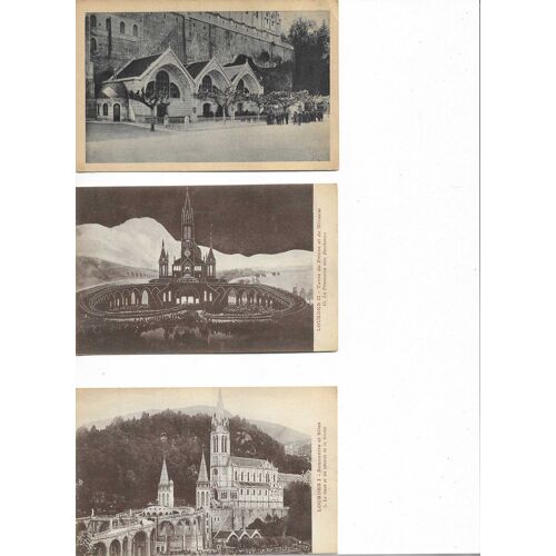 5 Cartes Postales Semi Modernes Non Circulées France Lourdes