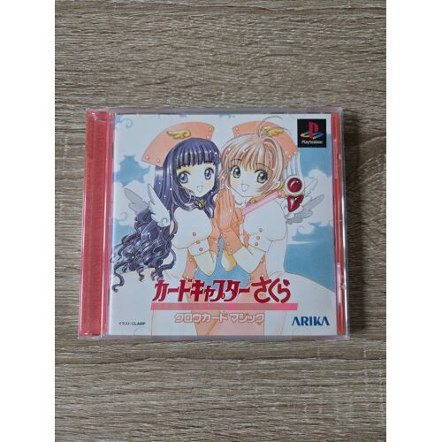 Jeu PS1 japonais Cardcaptor Sakura Clowcard Magic - édition limitée