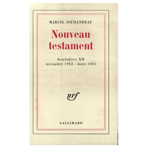 Journaliers (Tome 12) - Nouveau Testament