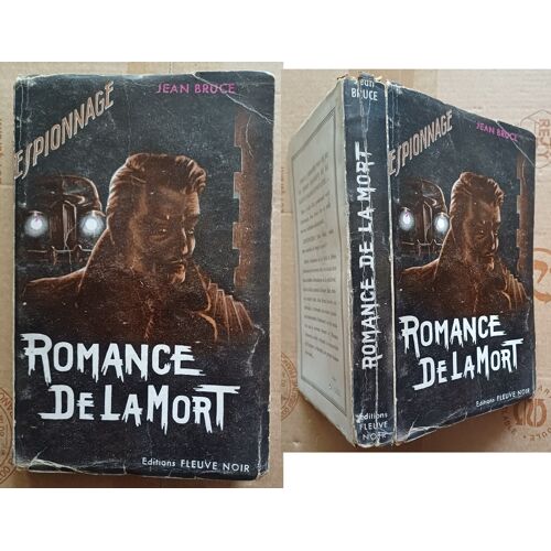 Jean Bruce Romance De La Mort Fn Espionnage # 1 Edition Originale 1950 Rare