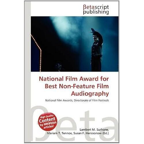 National Film Award For Best Non-Feature Film Audiography