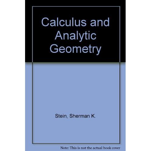 Calculus And Analytic Geometry