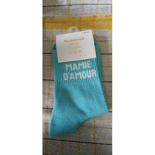 Chaussette Pailletée Avec Message