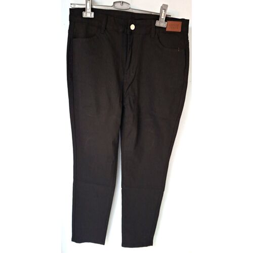 Pantalon Jean Noir Denim Extensible - Xl