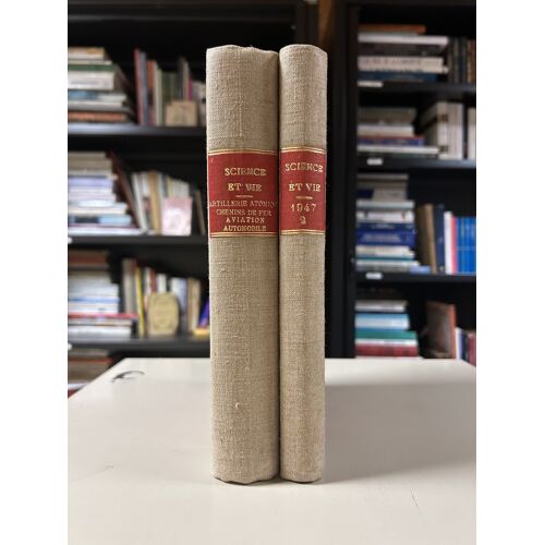 Lot 2 Vol. Reliés Science Et Vie 1947