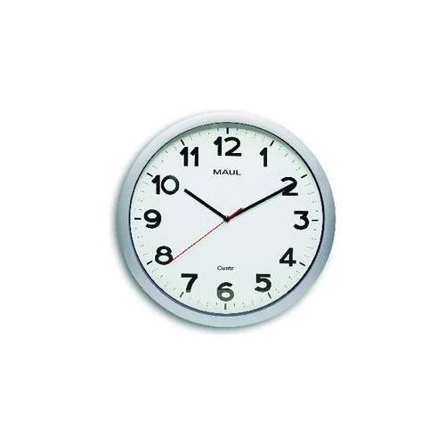 Jakob Maul GmbH Wanduhr MAULstep O 40 cm Argent (9054195)