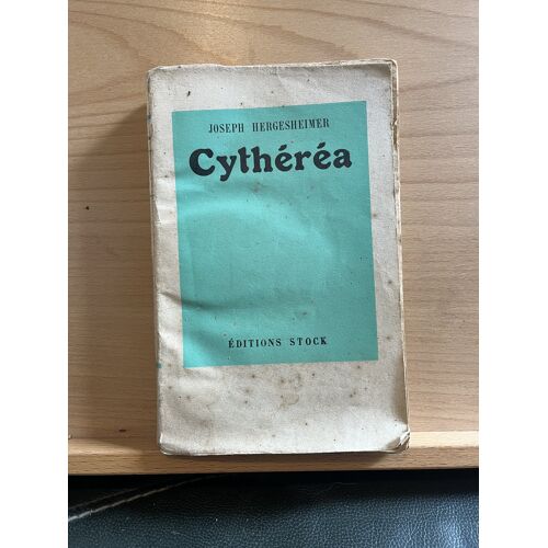 Joseph Hergesheimer Cythéréa Roman Éditions Stock 1932