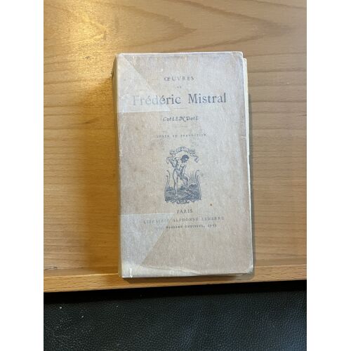 Frédéric Mistral Calendal Éd. Alphonse Lemerre Non Daté