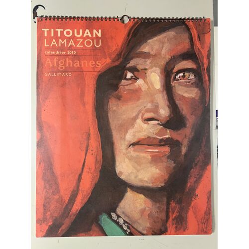 Calendrier D'Art 2010 Titouan Lamazou - Afghanes