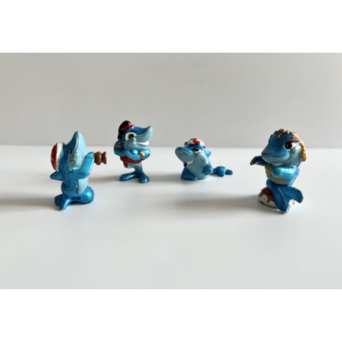 Lot 4 Requins Kinder Squalibaba