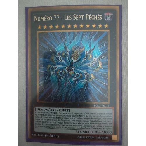 Numéro 77 Les Sept Péchés Pgl3