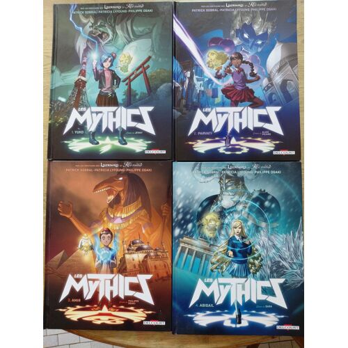 Lot 4 Albums Les Mythics Tomes 1-2-3-4 Etat Neuf Eo