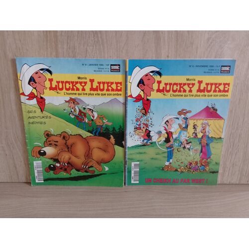 Lot De 2 Magazines Lucky Luke, N° 6 (1994), 8 (1995)