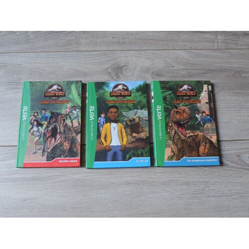 Bibliotheque Verte X 3 - Jurrasic World : Camp Crétaceous
