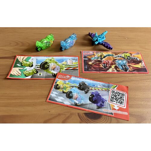 Lot 3 Motos Sprinty Kinder Avec Bpz 