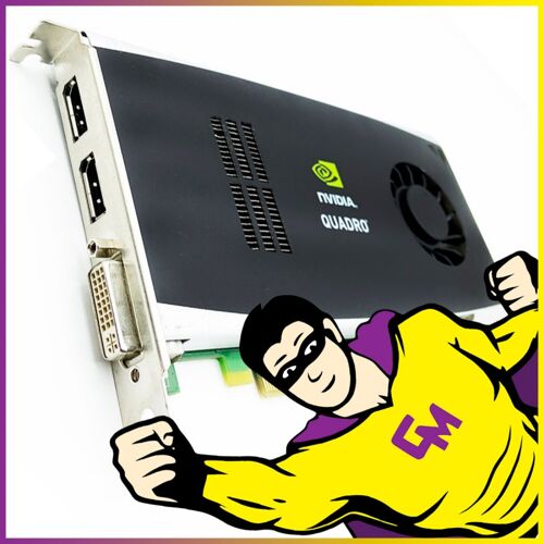 Carte Graphique Nvidia Quadro FX 1800 768Mo GDDR3 PCIe DP DVI High Profile