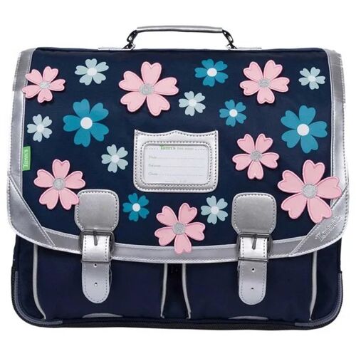 Tann's - Cartable 41cm "Hortense" bleu - 13903