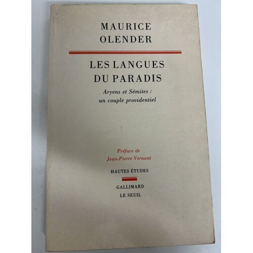 Olender, Les Langues Du Paradis