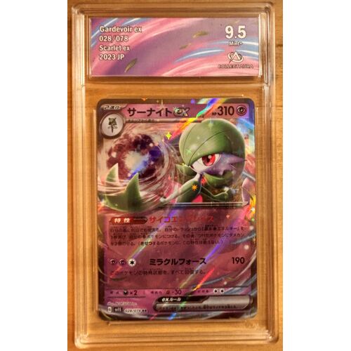 Carte Pokémon Gardevoir Ex 028/078 Scarlet Ex 2023 Jp Gradée