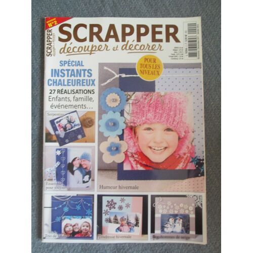 Magazine Scrapper Découper Et Décorer N° 2 Décembre 2011