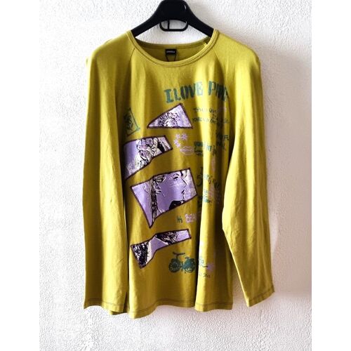 T-Shirt Luisa Viola Taille 50 Vert Avec Motifs État Neuf