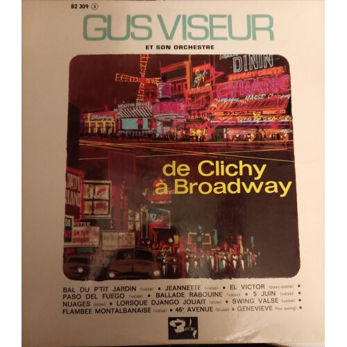 Gus Viseur / Disque Vynil 33 Tours /