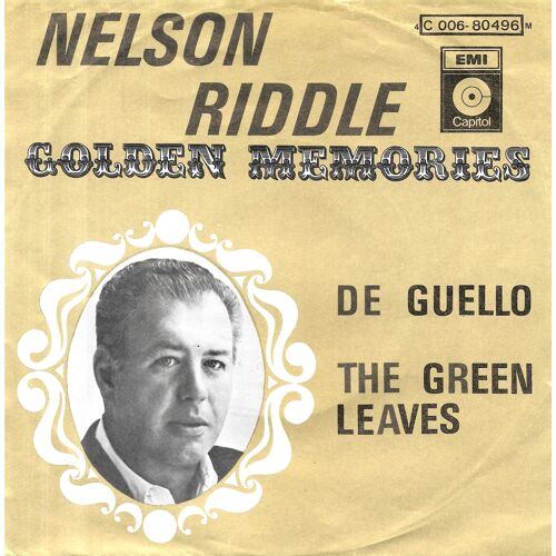 Nelson Riddle : De Guello / The Green Leaves Of Summer [Vinyle 45 Tours 7"] 1960