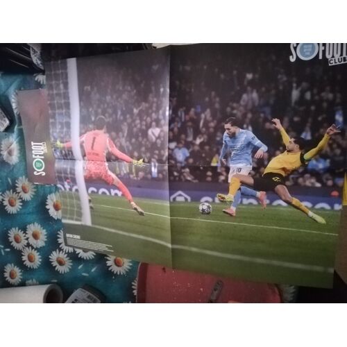 Poster Thauvin Lens Et Cherki Manchester City
