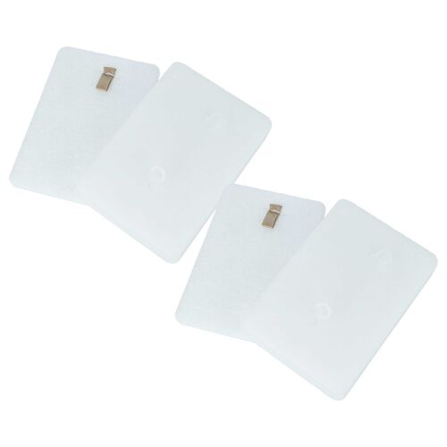 vhbw 2x Filtre pré-moteur compatible avec Shark Detect Pro Systeme IW1111, IW1120, IW3120, IW3511 aspirateur - Filtre de protection du moteur