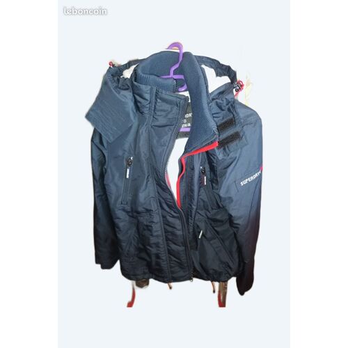 Veste Superdry Bleue Unisexe Taille S