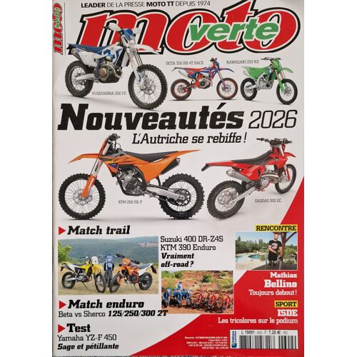 Moto Verte 602 Nouveautés 2026 L'Autriche Se Rebiffe !