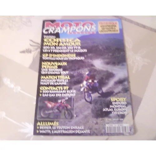 Moto Crampons 136 De 1996 Gas Gas 250ec Edmondson ,Albertyn,Raid Corsica Off Road,Kawasaki 300 Klxr,Beta 250 Techno,Fantic Section,Gas Gas Jt27,Scorpa Easy 280,Les Valves,Interview Watts Shane,Beirer
