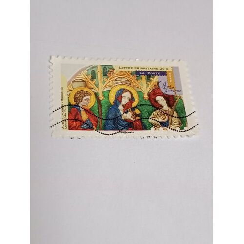 France Timbre Lettre 20g Autoadhesif Yvert N° 882 Miroir De Louis D'An Oblitéré De 2013