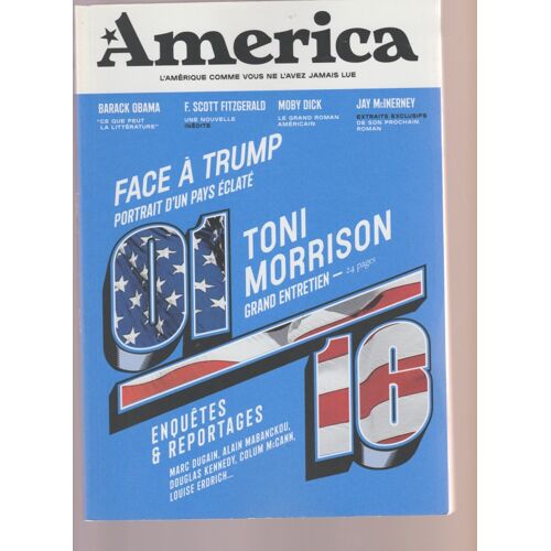 Lot De 5 Numéros Revue America : N° 1 À 5 : Face À Trump, Trump La Maison Flanche, Fbi, De La Violence En Amérique, Que Reste-T-Il De L'Amérique Sauvage ?
