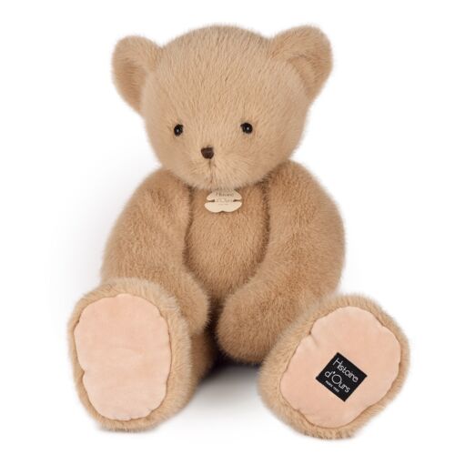 Ours en peluche miel amande 60 cm