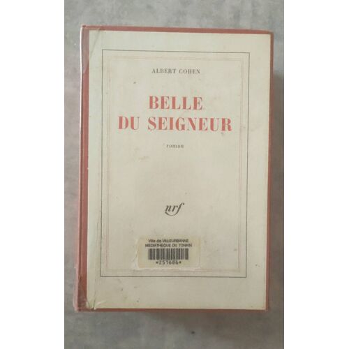 Albert Cohen Belle Du Seigneur