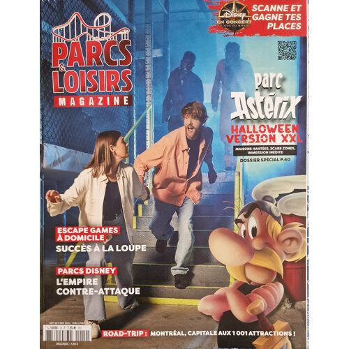 Parcs & Loisirs Magazine 14 Parc Asterix Halloween Version Xxl / Escape Games