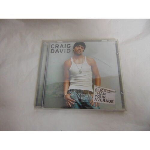 Cd Craig David Slicker Than Your Average