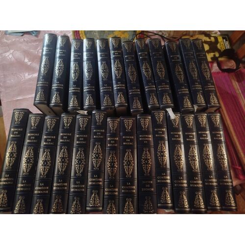 Lot De Livres 26 La Comédie Humaine D'Honoré De Balzac