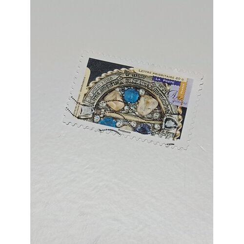 Timbre France Lettre 20g Autoadhesif Oblitere Yvert N° 886 Art Ghotique En France De 2013