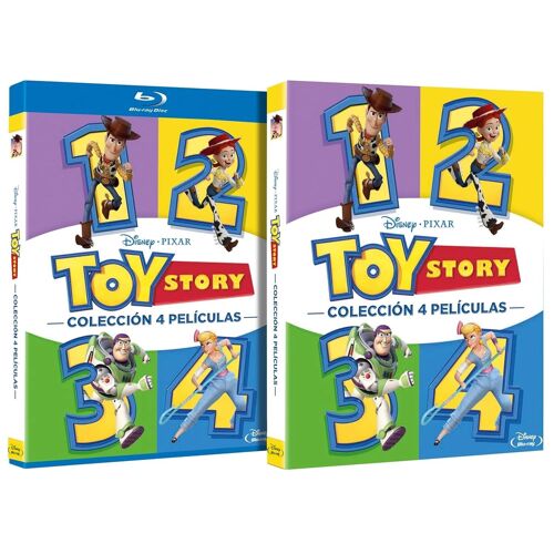 Toy Story + Toy Story 2 + Toy Story 3 + Toy Story 4 (1995,1999,2010,2019) (Blu Ray)