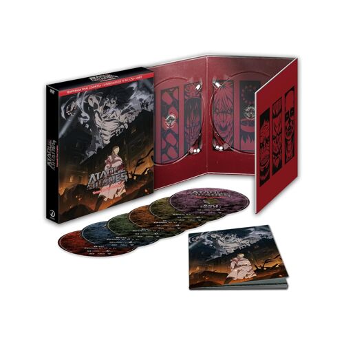 L'attaque Des Titans (2013) (Saison Finale, Partie 1 + Partie 2 + Chapitres Finaux, Épisodes 60 À 87 + 2 Émissions Spéciales Télévisées) / Shingeki No Kyojin (Blu Ray)