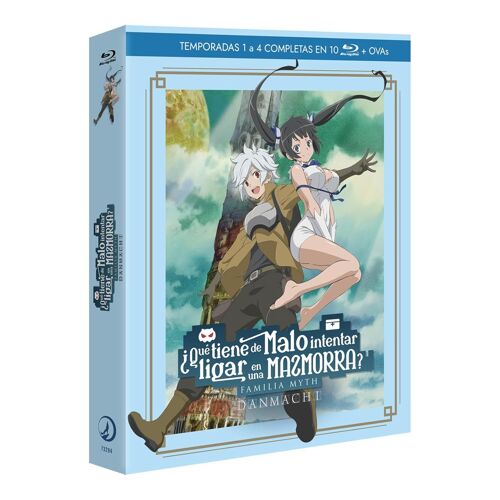 Danmachi Saison 1 Au 4 (2015) / Dungeon Ni Deai O Motomeru No Wa Machiga (Blu Ray)
