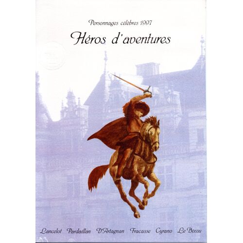 Document Philatélique Officiel Héros D'aventures